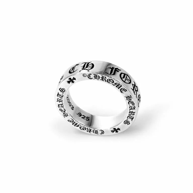6MM CHROME HEARTS FOREVER RING – SPACER 5 – RHONDA KAREN COX